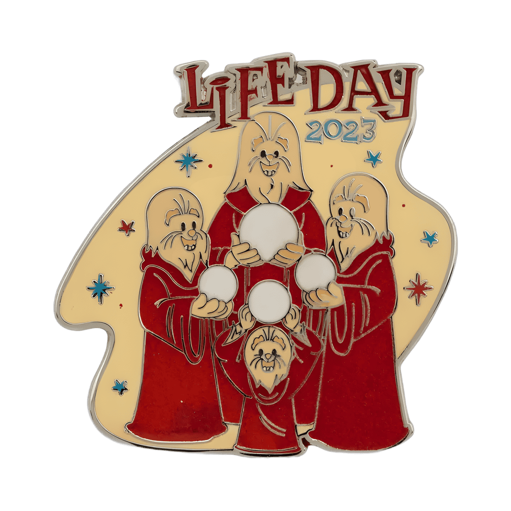 2023 - Wookies in Robes w/ Orbs Disney pin