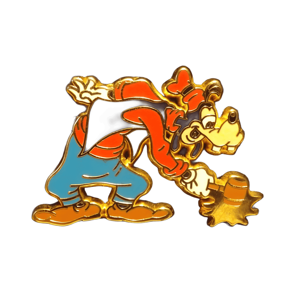 Goofy with his Hammer Disney pin