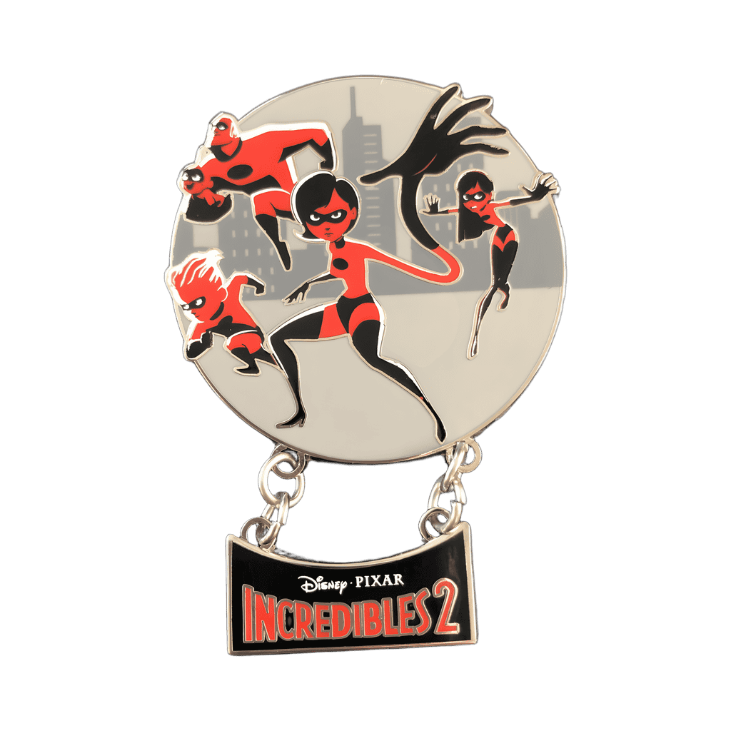 Incredibles 2 Dangle Disney pin