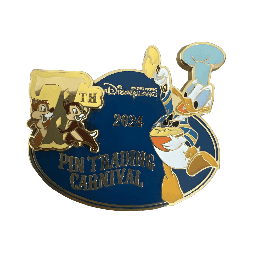 Chef Donald with Chip & Dale - Cast memeber Disney pin
