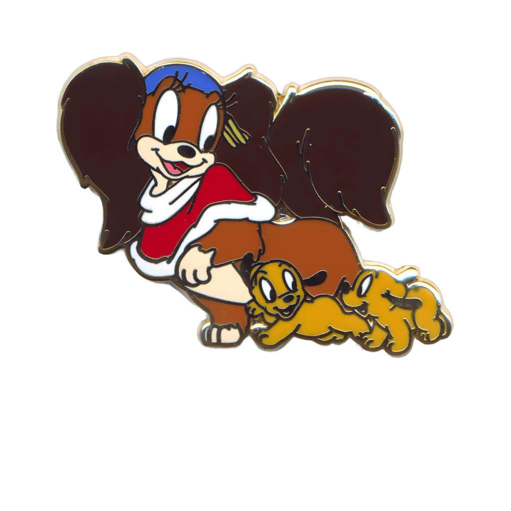 Fifi and Two Puppies Disney pin