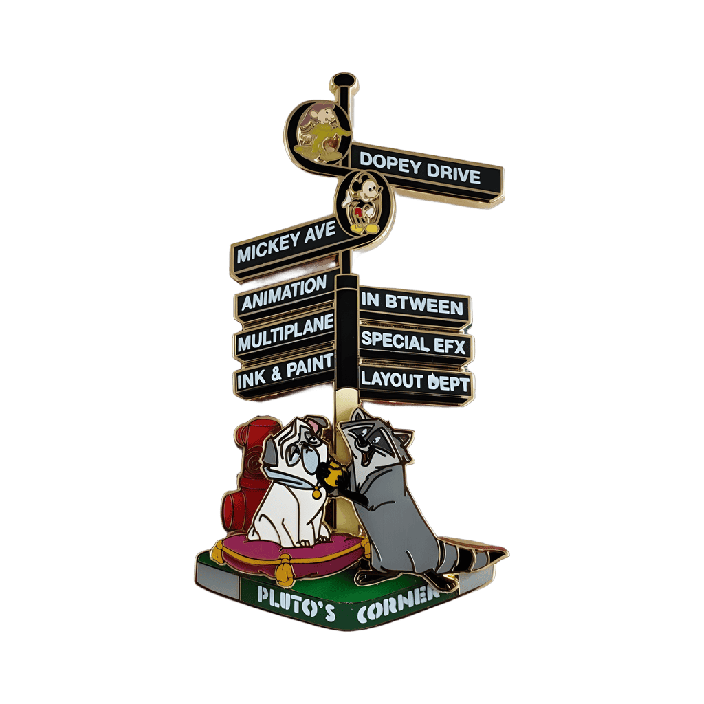 Percy & Meeko Disney pin