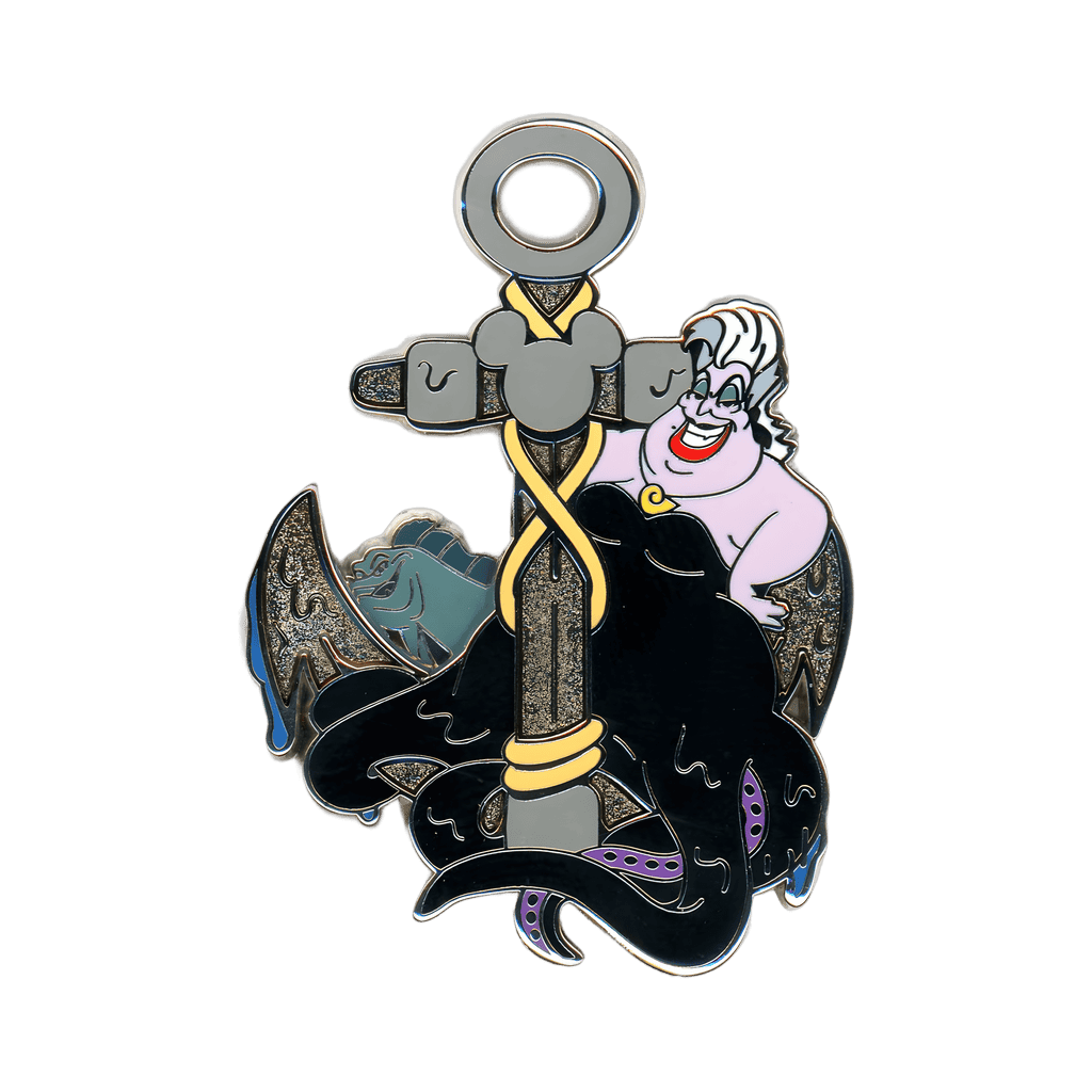 Ursula with Flotsam or Jetsam Disney pin