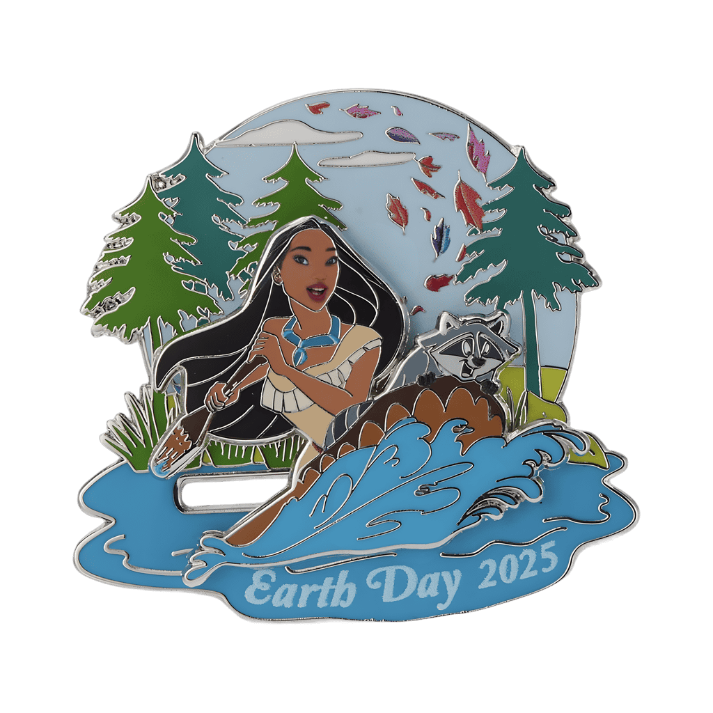 Earth Day 2025 with Pocahontas Disney pin