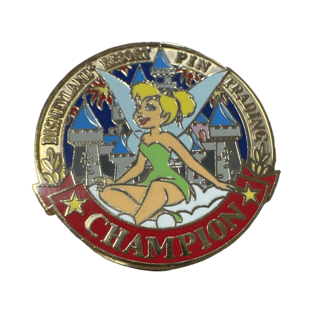 Disneyland Cast Member Pin Trading Champion Disney pin