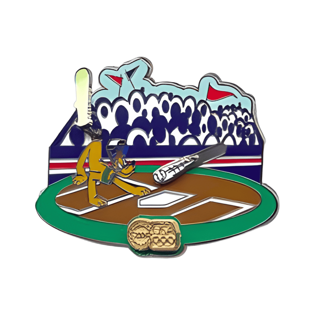 Pluto Baseball Disney pin