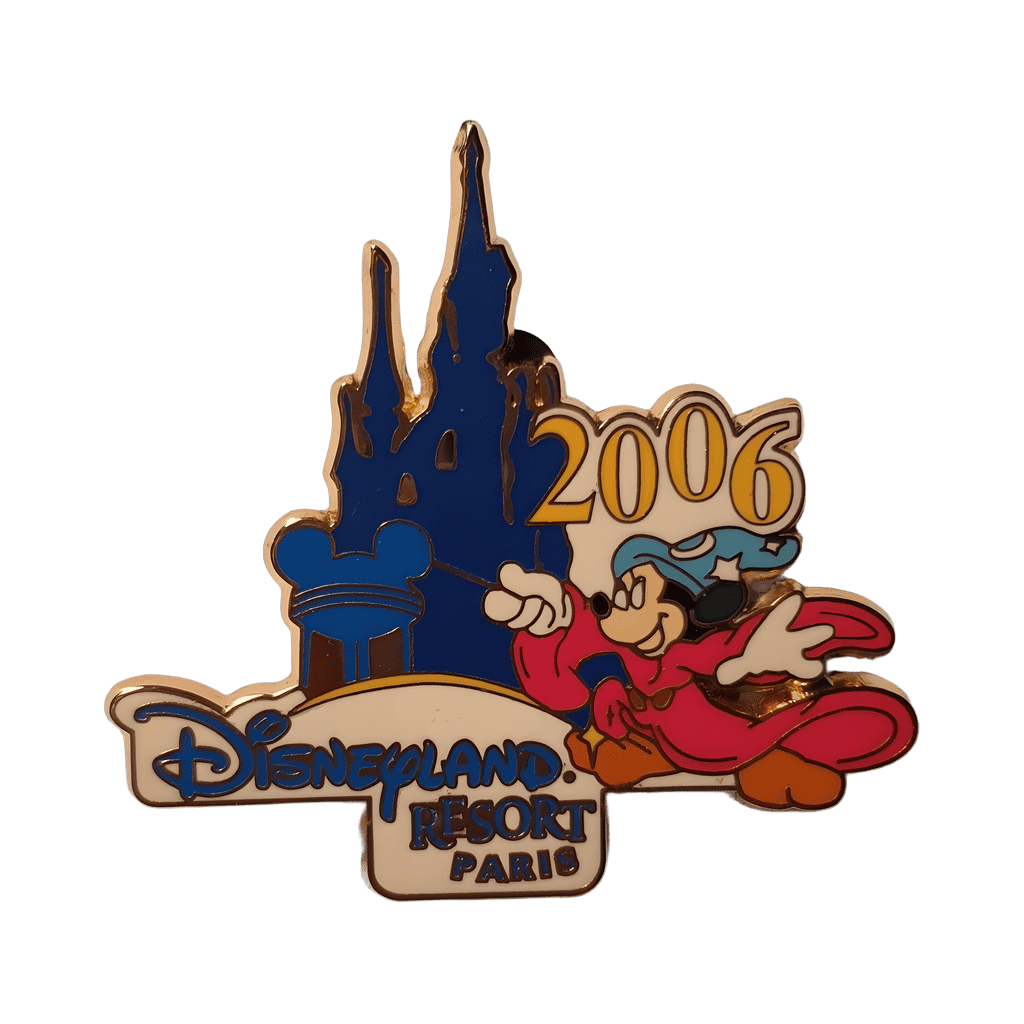 Sorcerer Mickey with Castle Disney pin