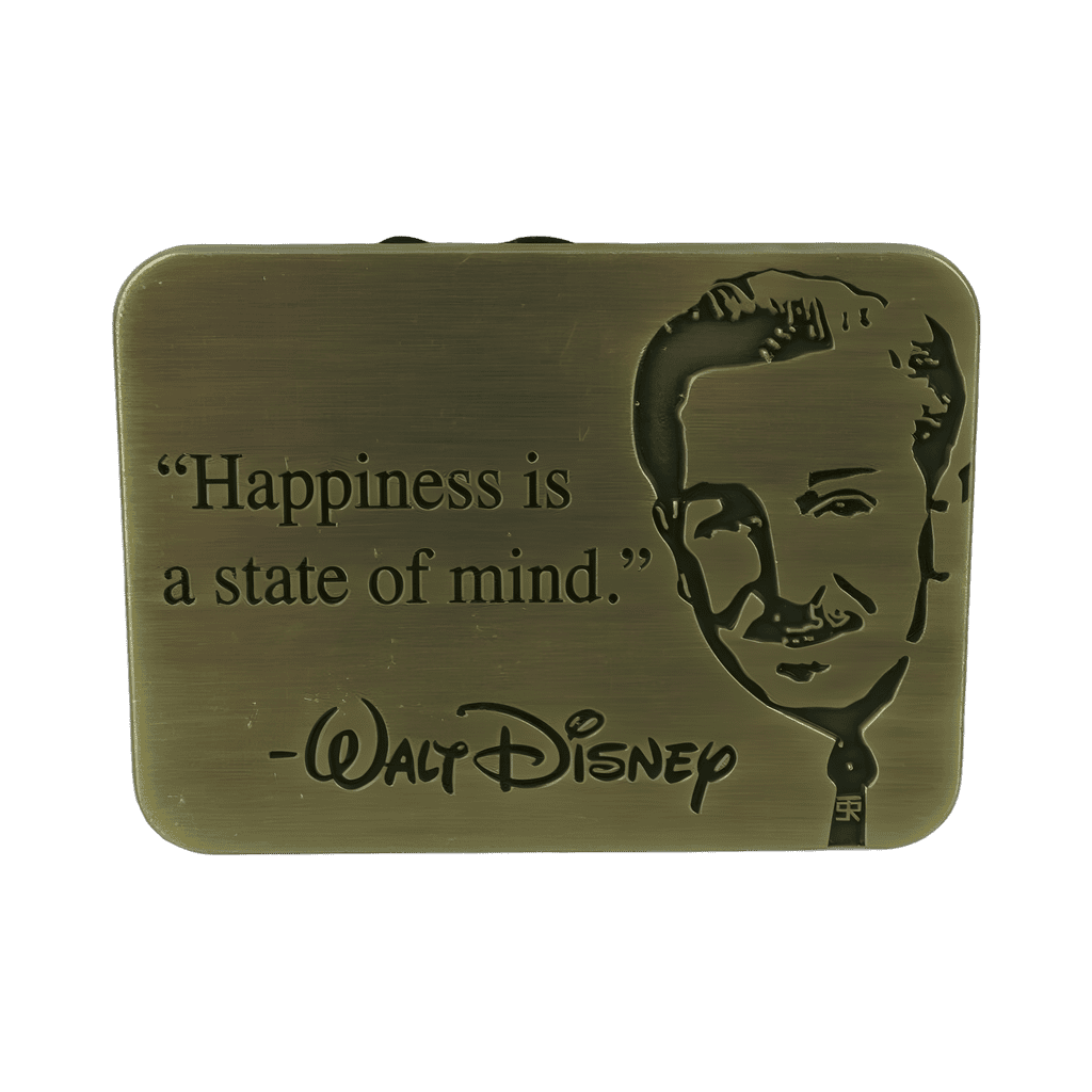 Walt Disney - Quote - Happiness Is a State of Mind Disney pin