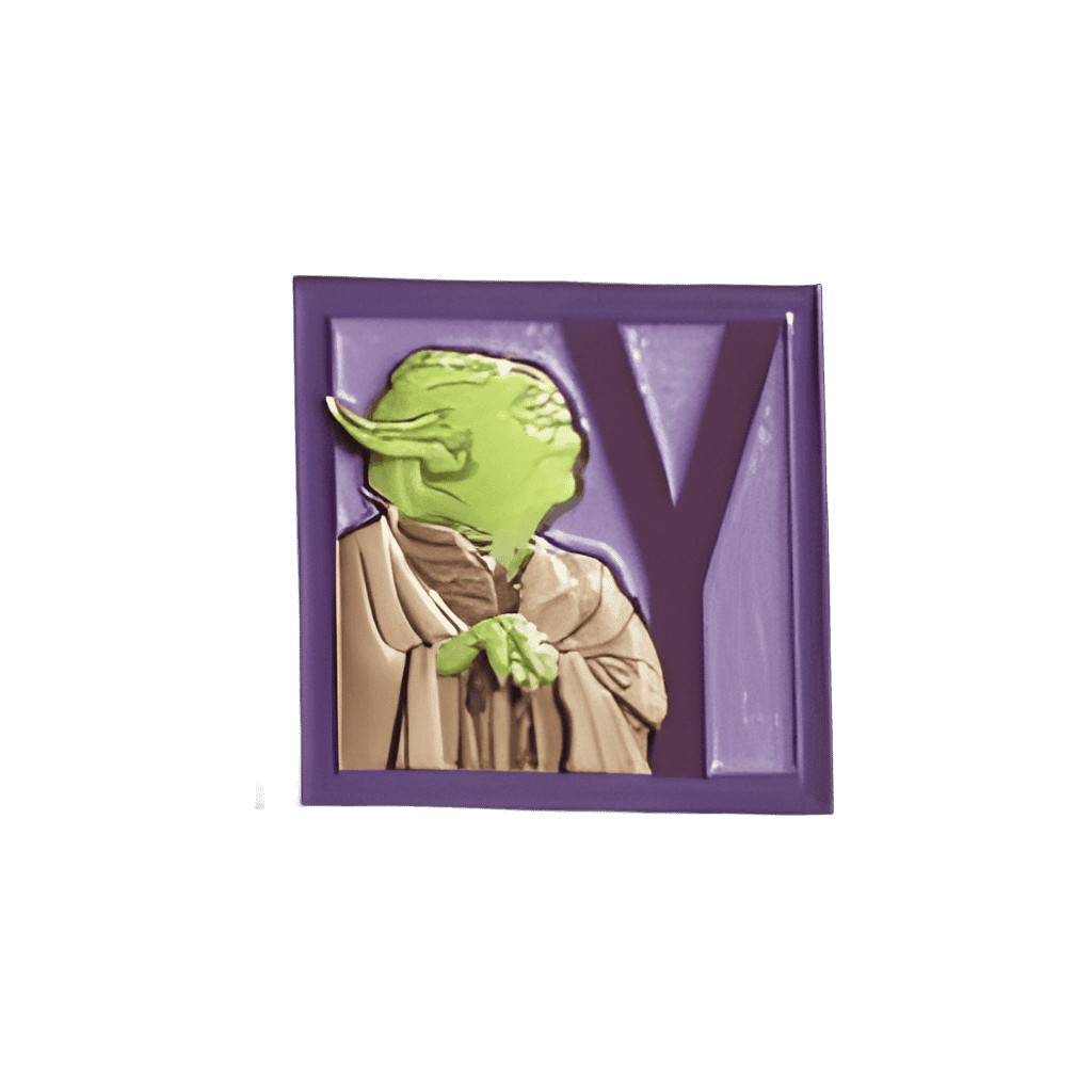 Y - Yoda Disney pin