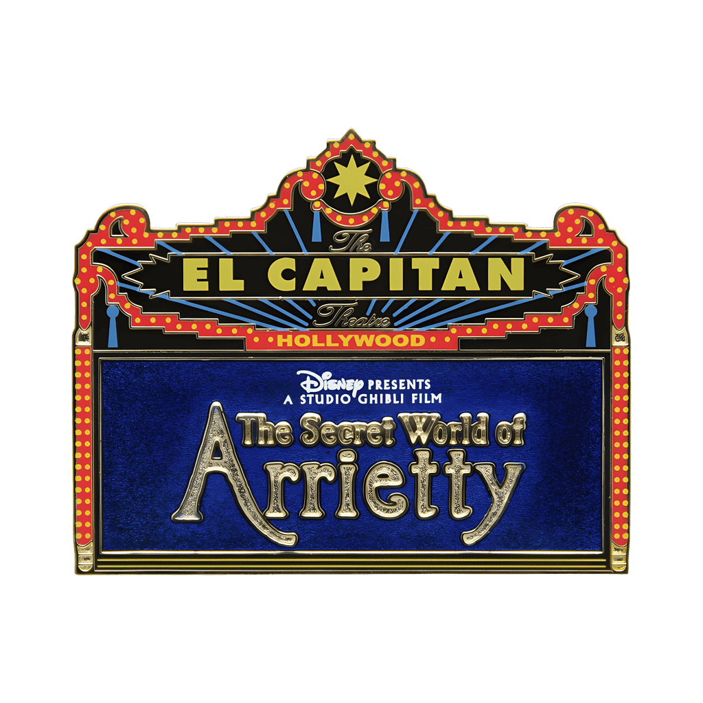 El Capitan Marquee -The Secret World of Arrietty Disney pin