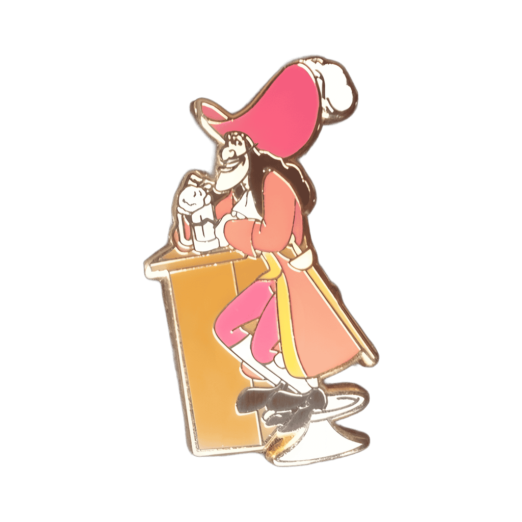 Captain Hook Disney pin