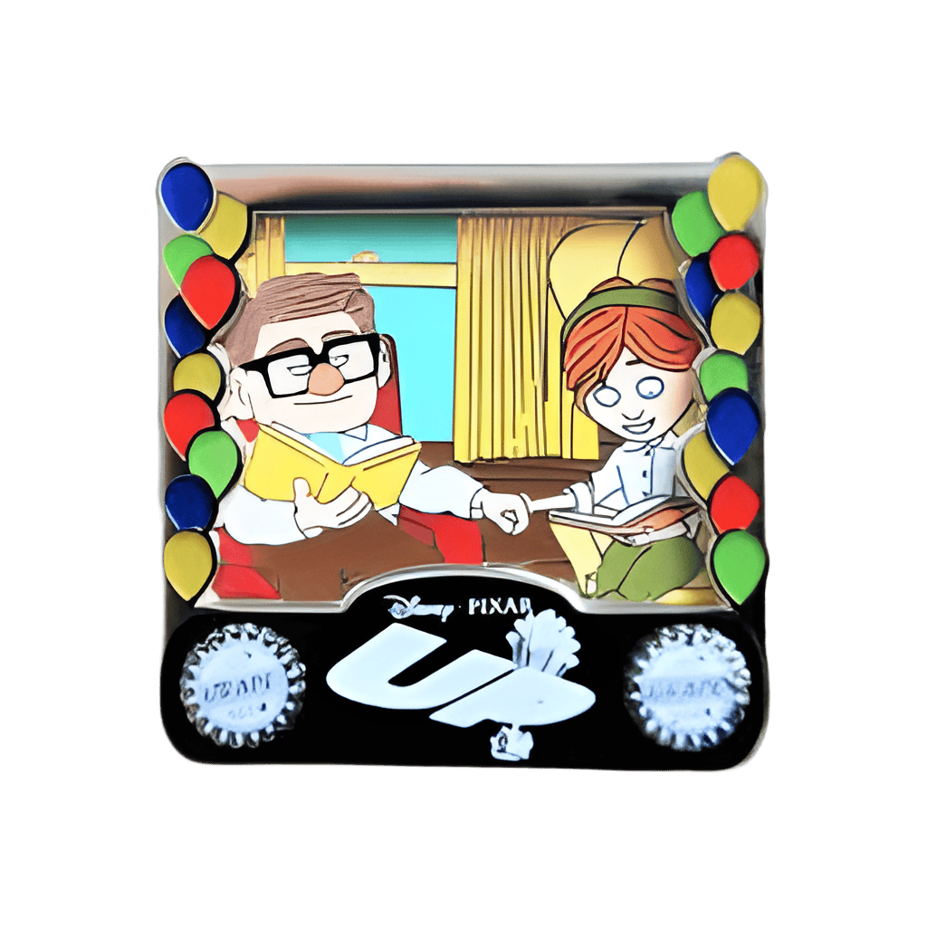 Variant 1 - Young Carl and Young Ellie #1 Disney pin