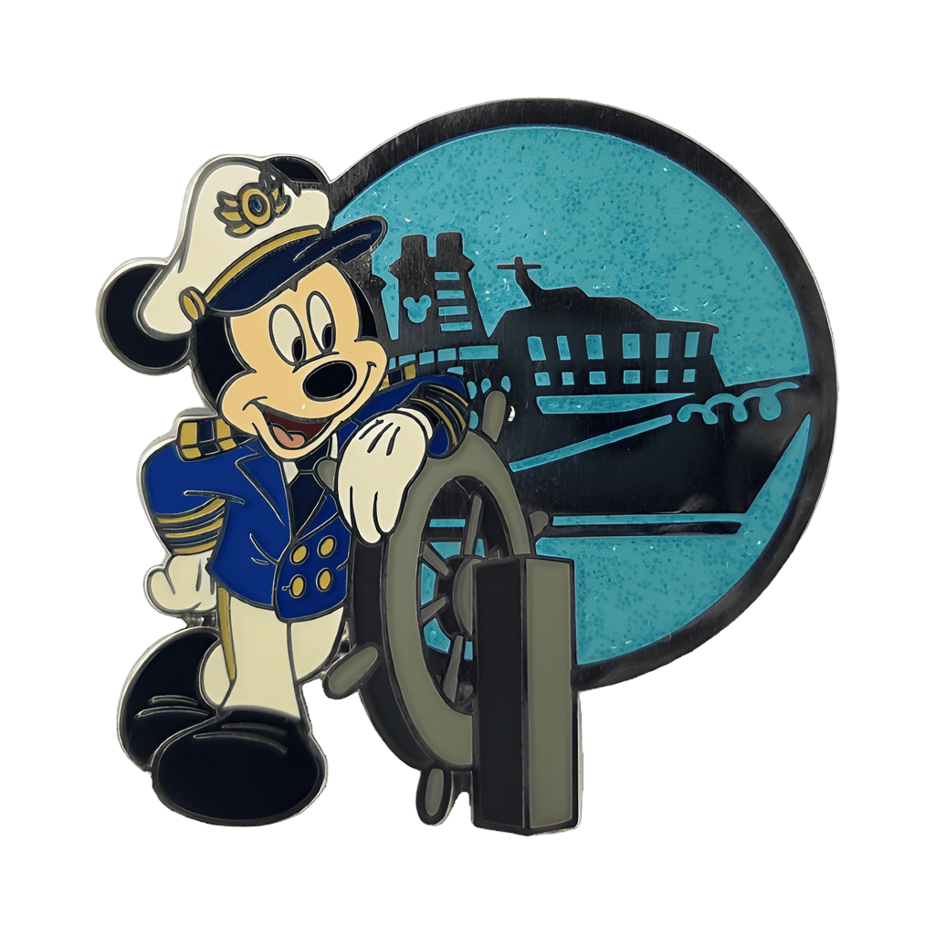 Captain Mickey Mouse Disney pin