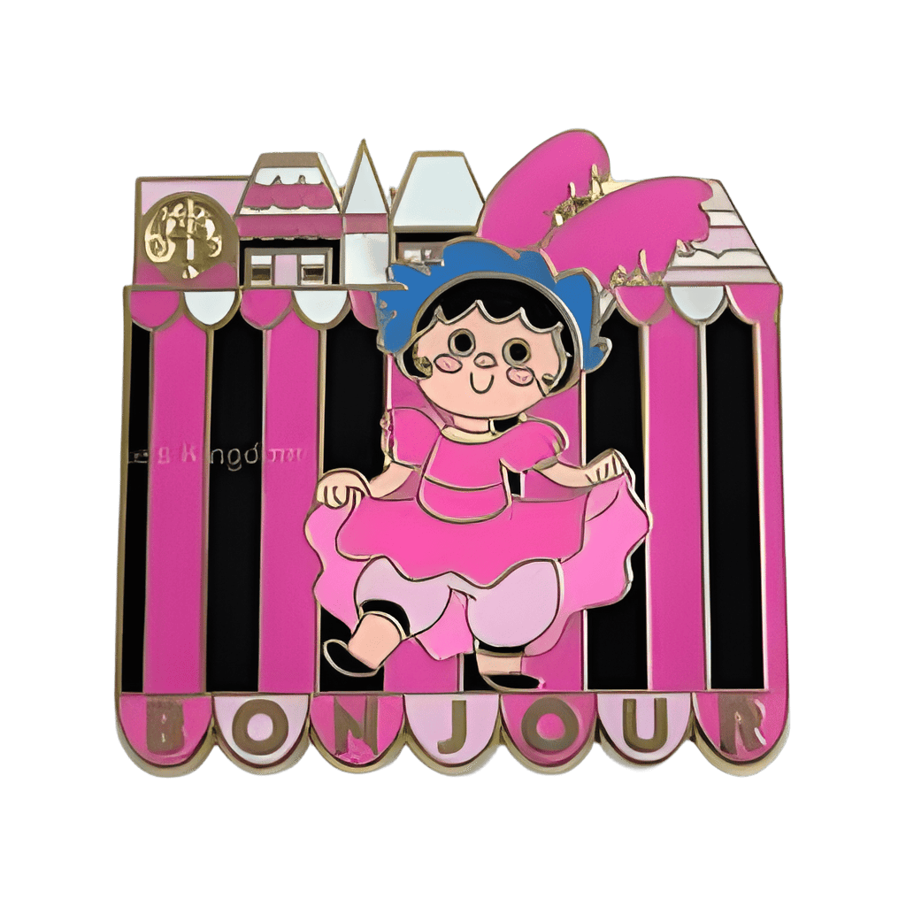 A Smile Means Friendship to Everyone Framed Set — FRANCE Disney pin