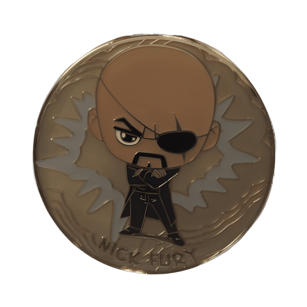 Nick Fury Disney pin