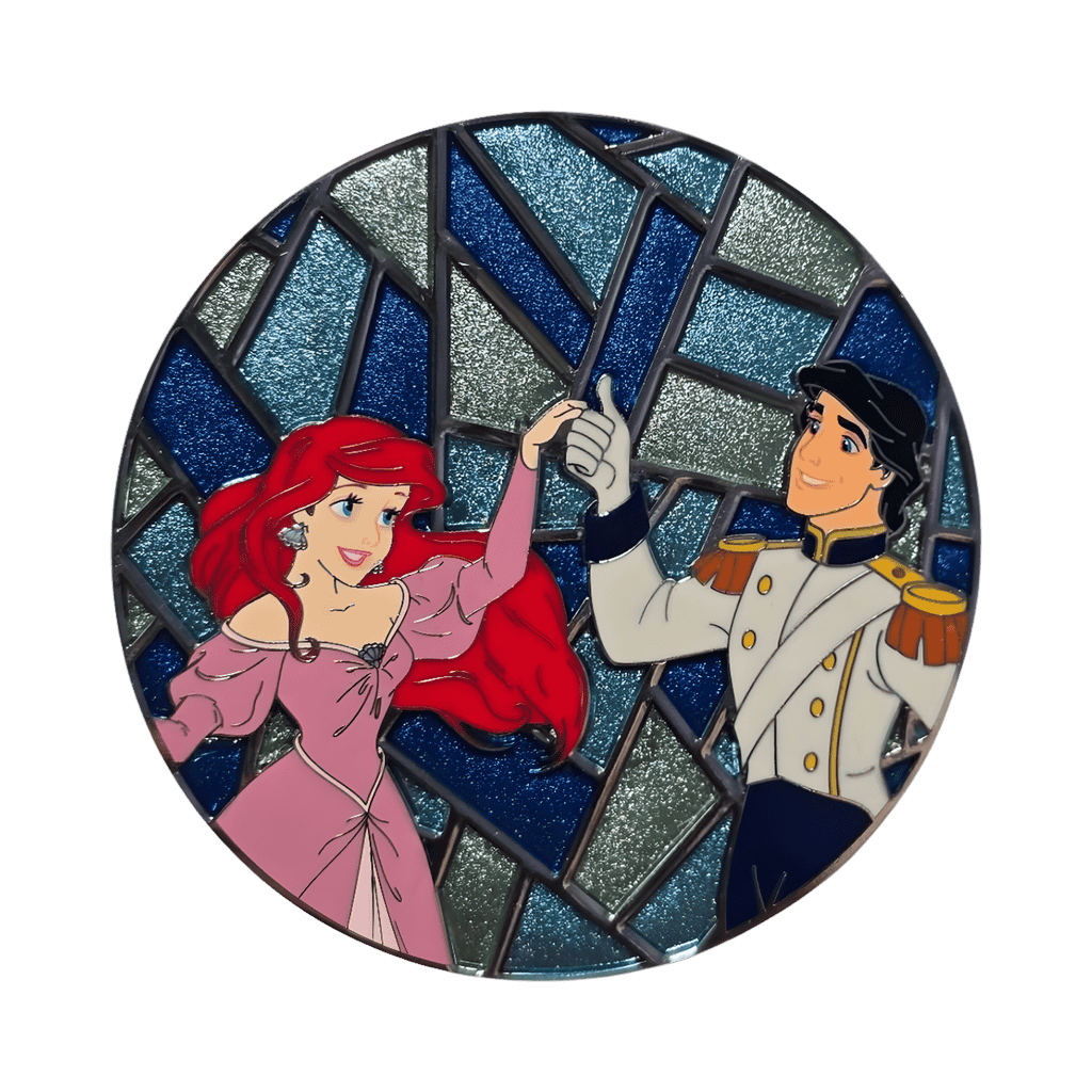 Ariel and Eric GPP Magical Mosaic Mystery Disney pin