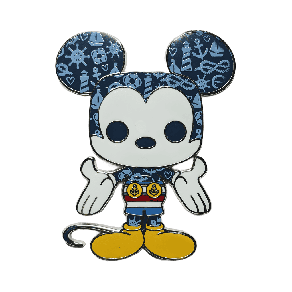 Captain Mickey Mouse Disney pin