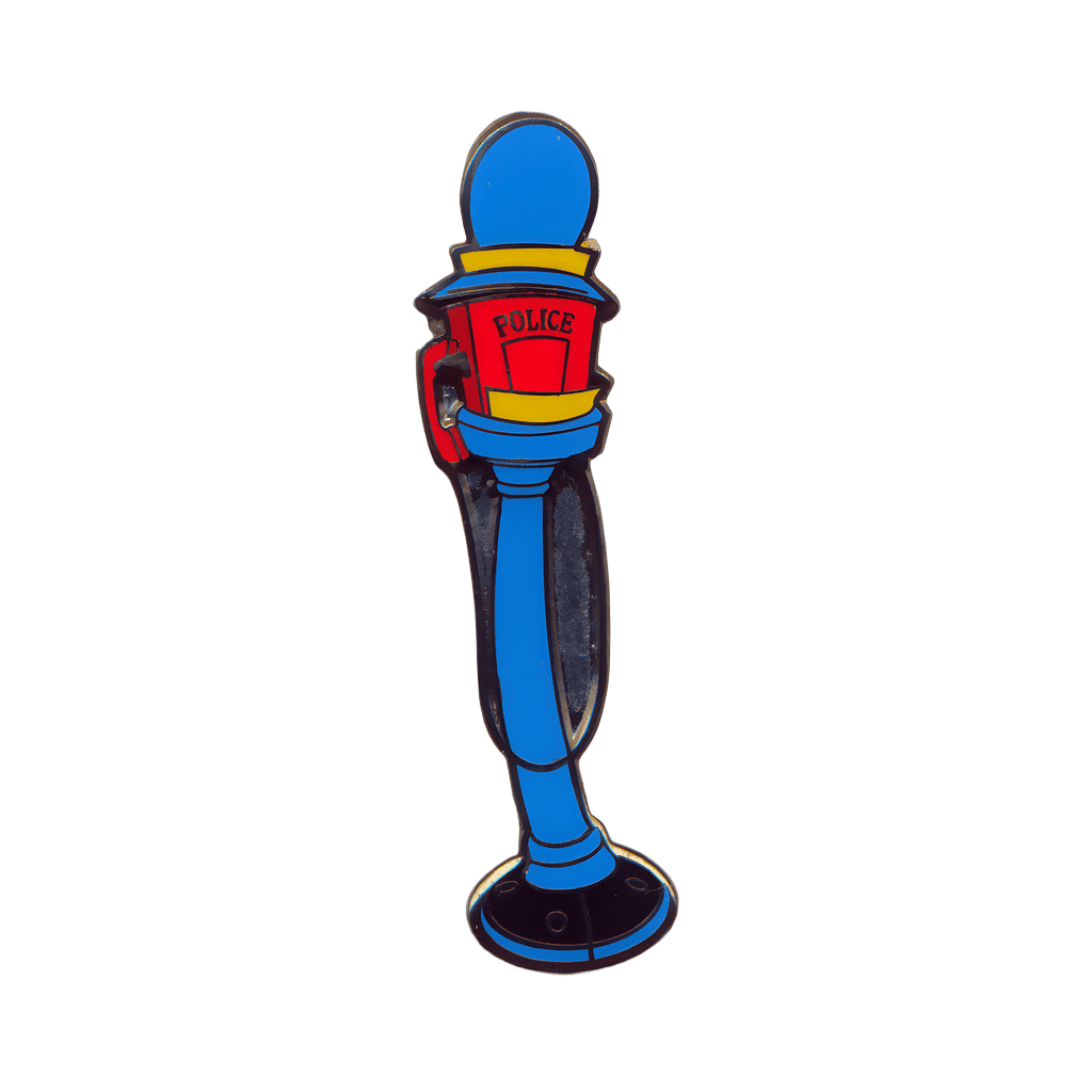 Police Call Box Disney pin