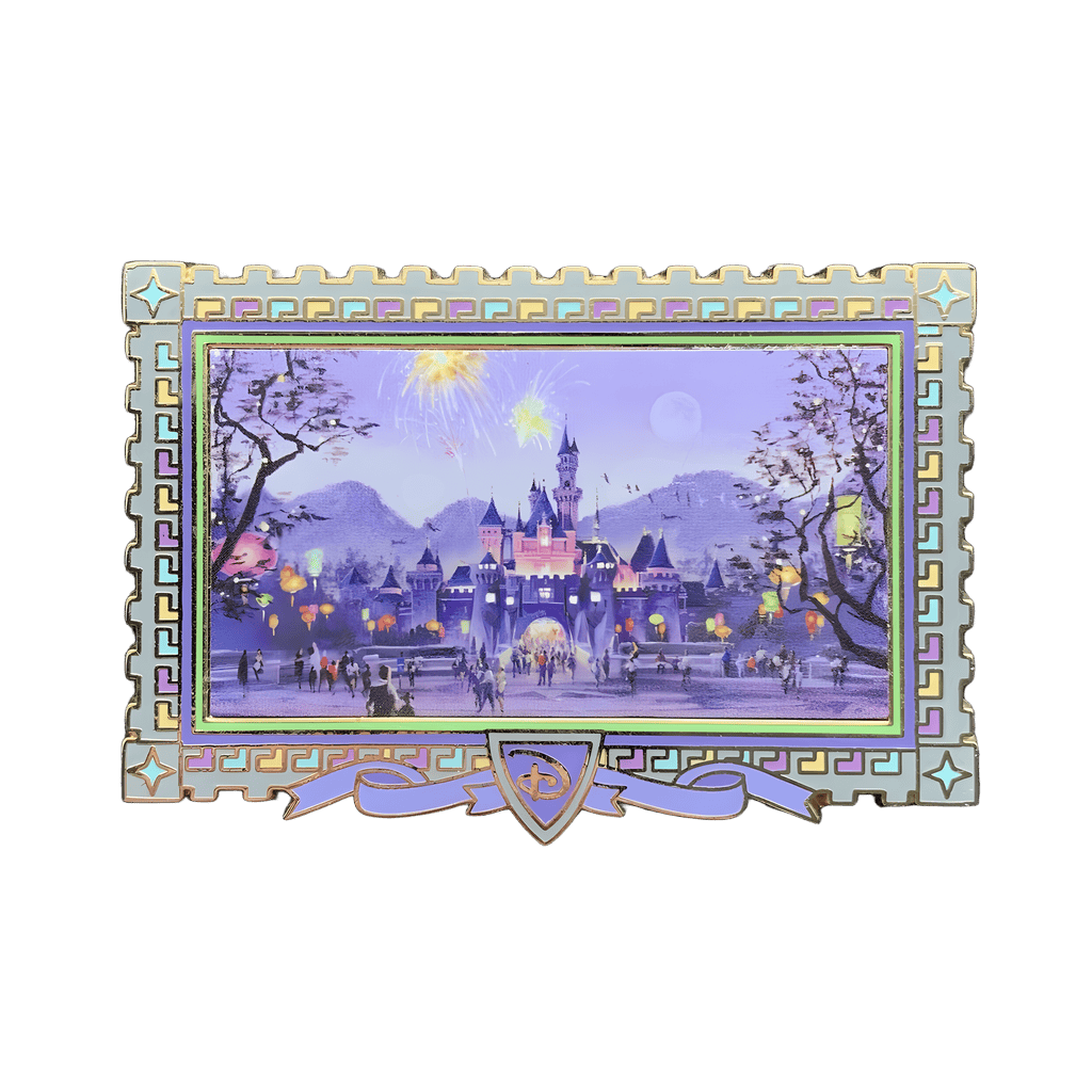 Hong Kong Disneyland Sleeping Beauty Castle Disney pin