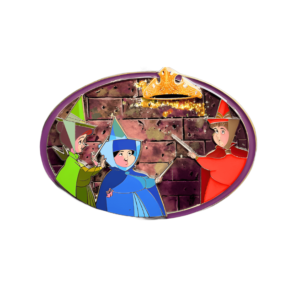Three Good Fairies Disney pin
