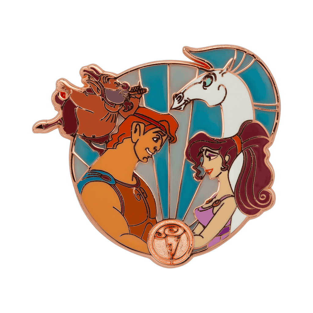 Hercules and Megara Disney pin