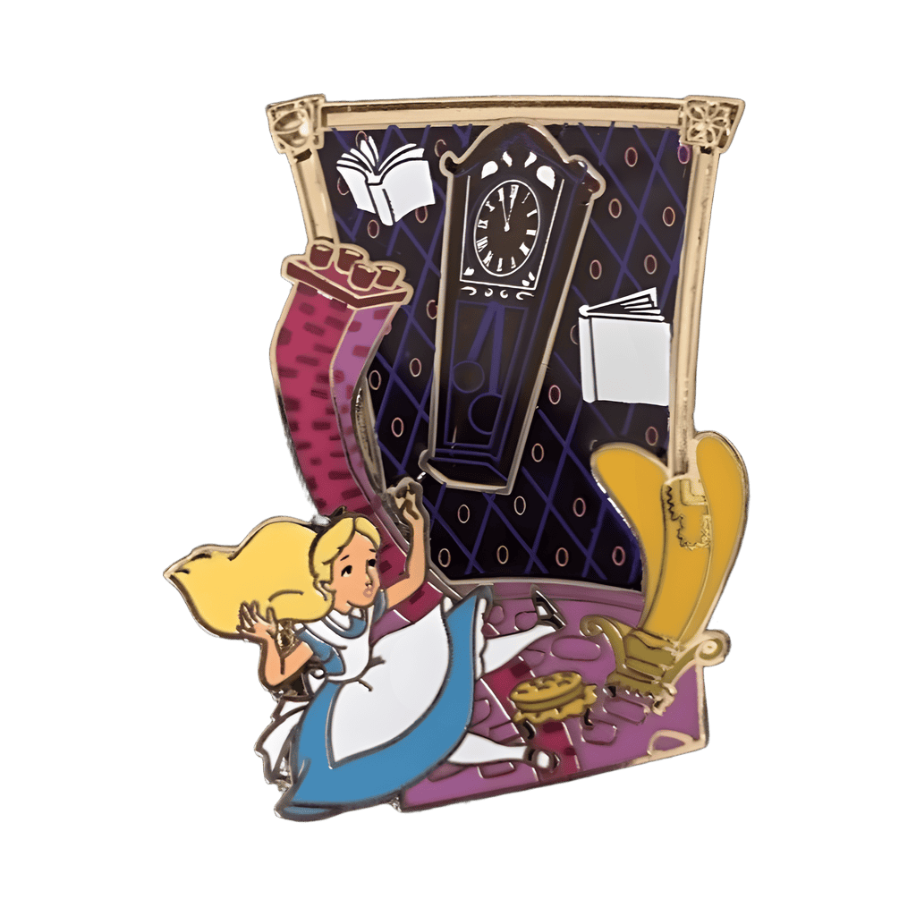 Version 1 - Black Clock Disney pin