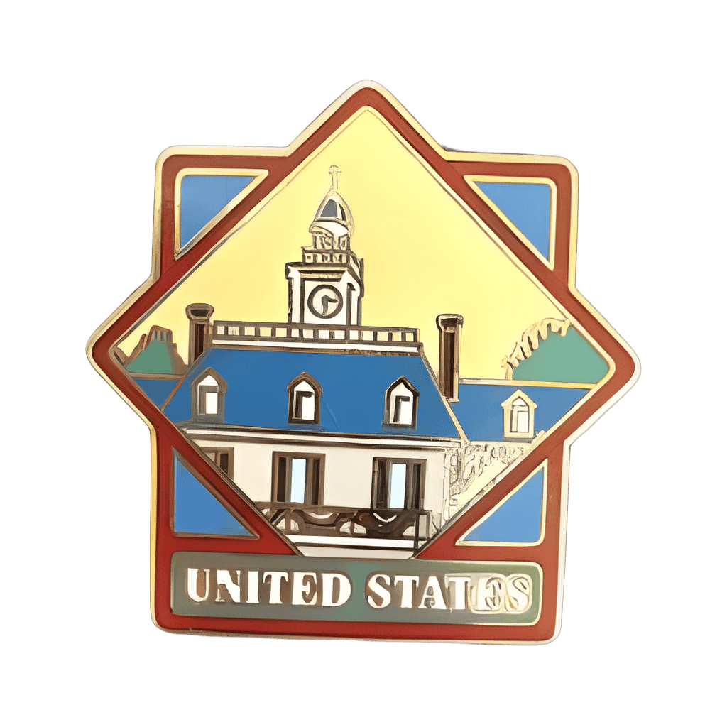 United States Disney pin