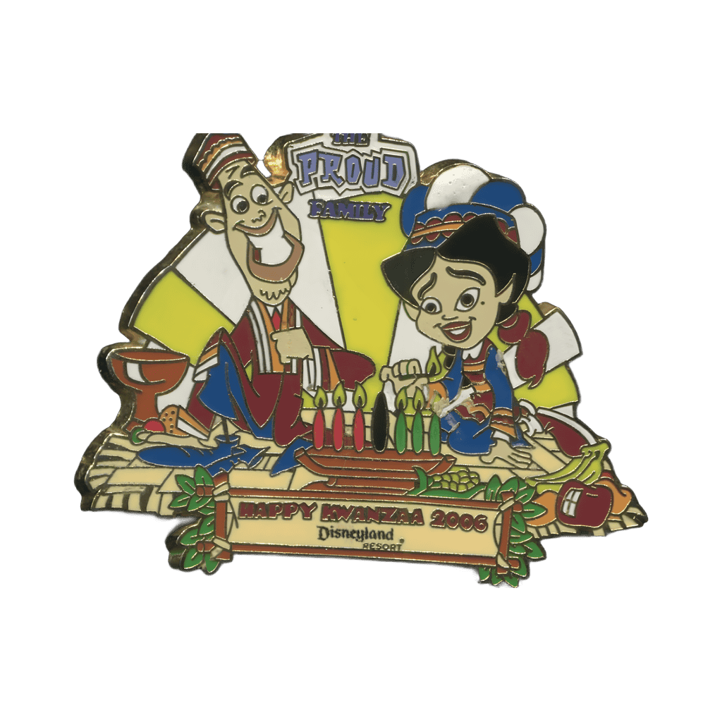 Happy Kwanzaa 2006 - The Proud Family Disney pin