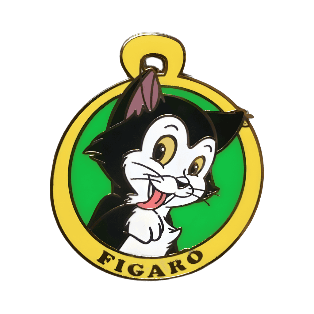 Hip Lanyard - Cats & Dogs - Figaro Disney pin