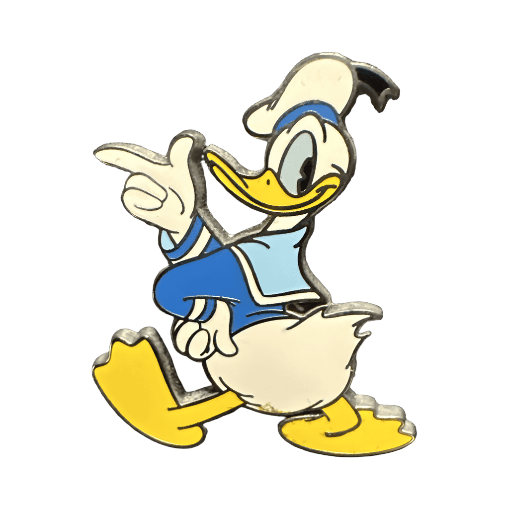 Donald Duck Pointing Fingers Disney pin