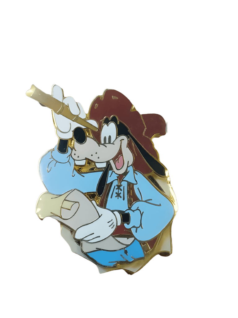 Goofy with a Spyglass Disney pin