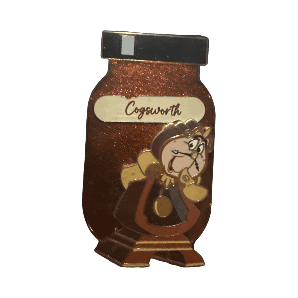 Cogsworth Disney pin
