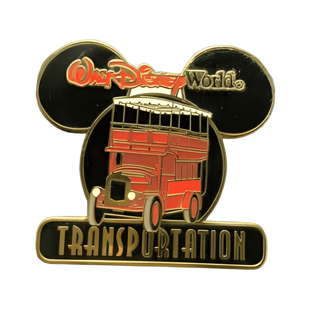 Double-Decker Bus (Omnibus) Disney pin