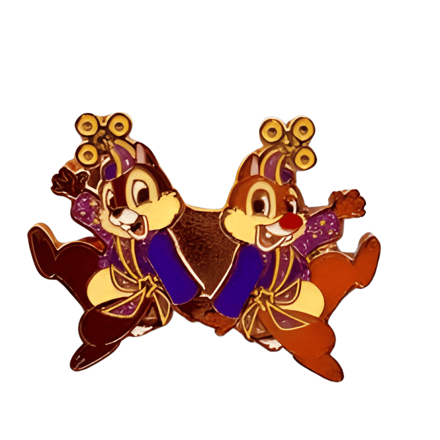 Chip & Dale Disney pin