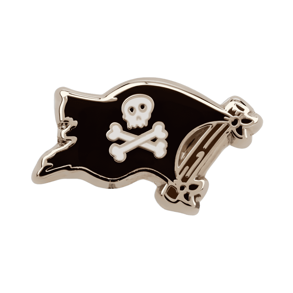 Jolly Roger Flag Disney pin