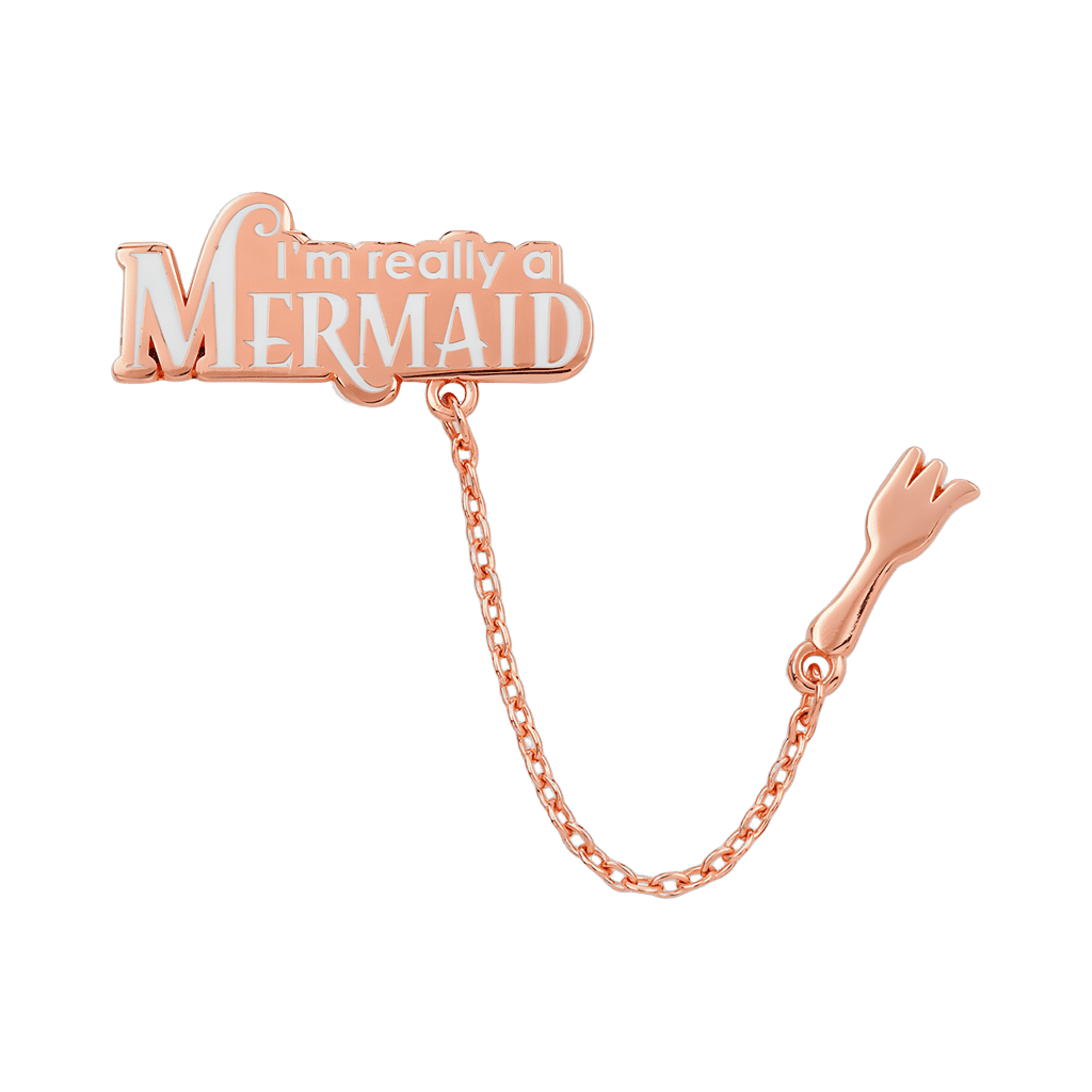 I’m really a Mermaid with Fork Disney pin
