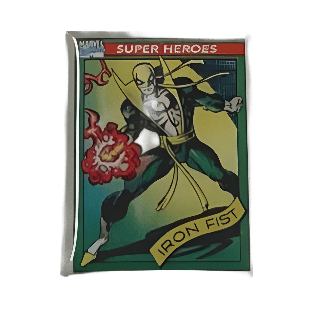 Iron Fist Trading Card Disney pin