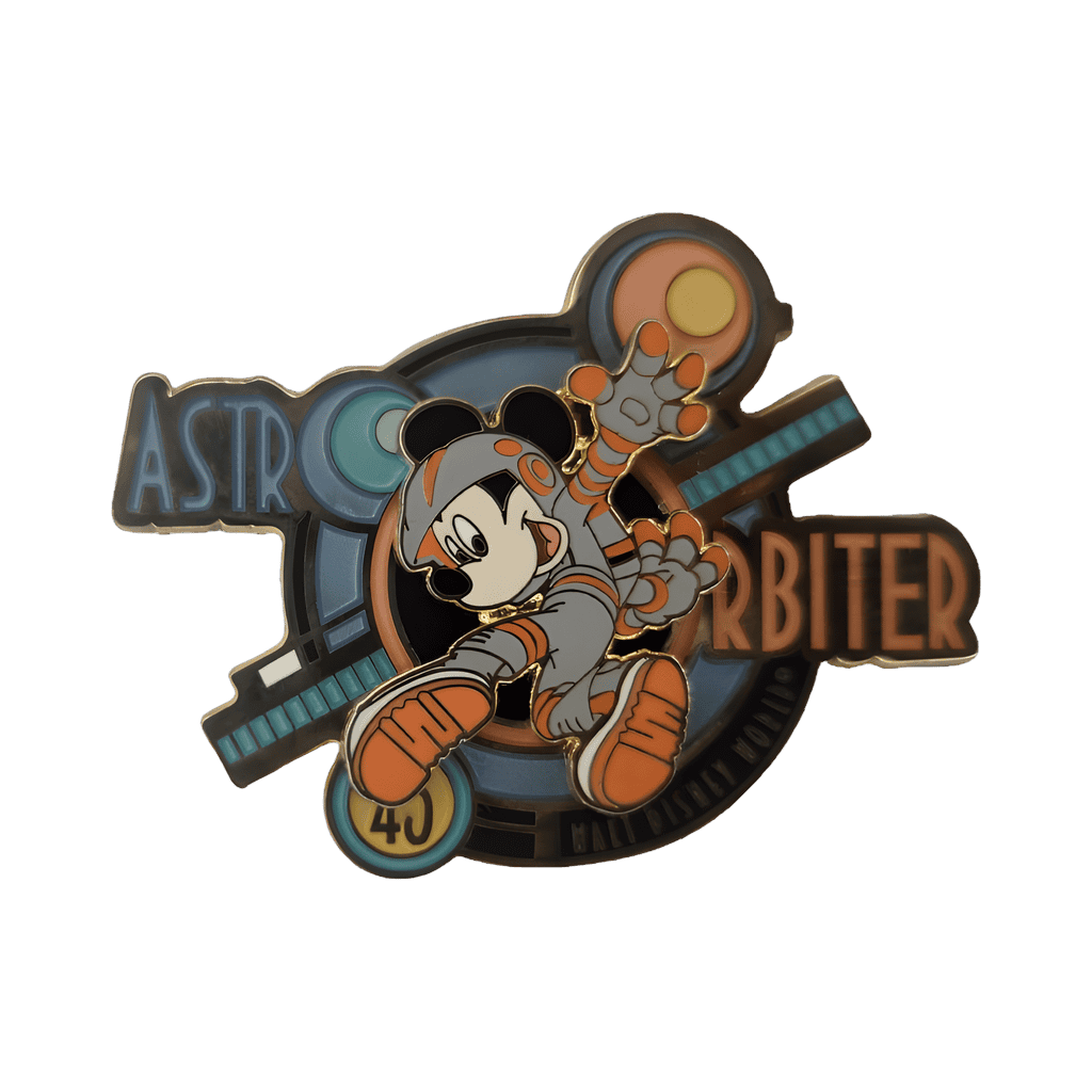 Astro Orbiter 45th Anniversary Spinner Disney pin