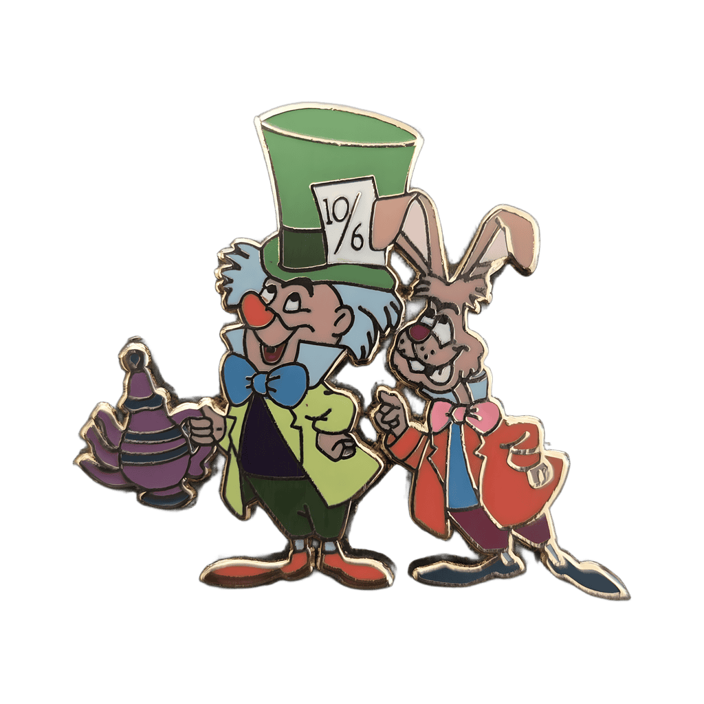 Mad Hatter & March Hare Disney pin
