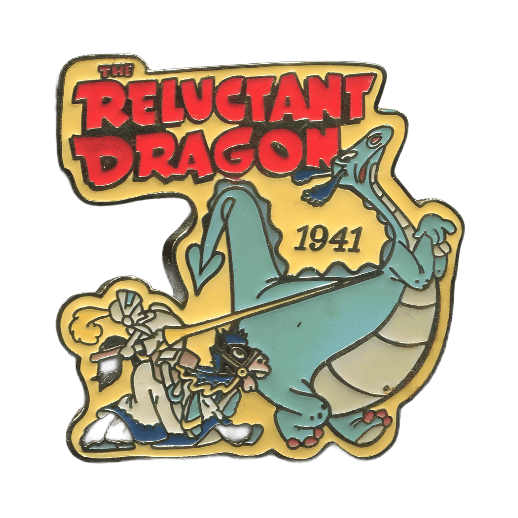 #11 - The Reluctant Dragon Disney pin