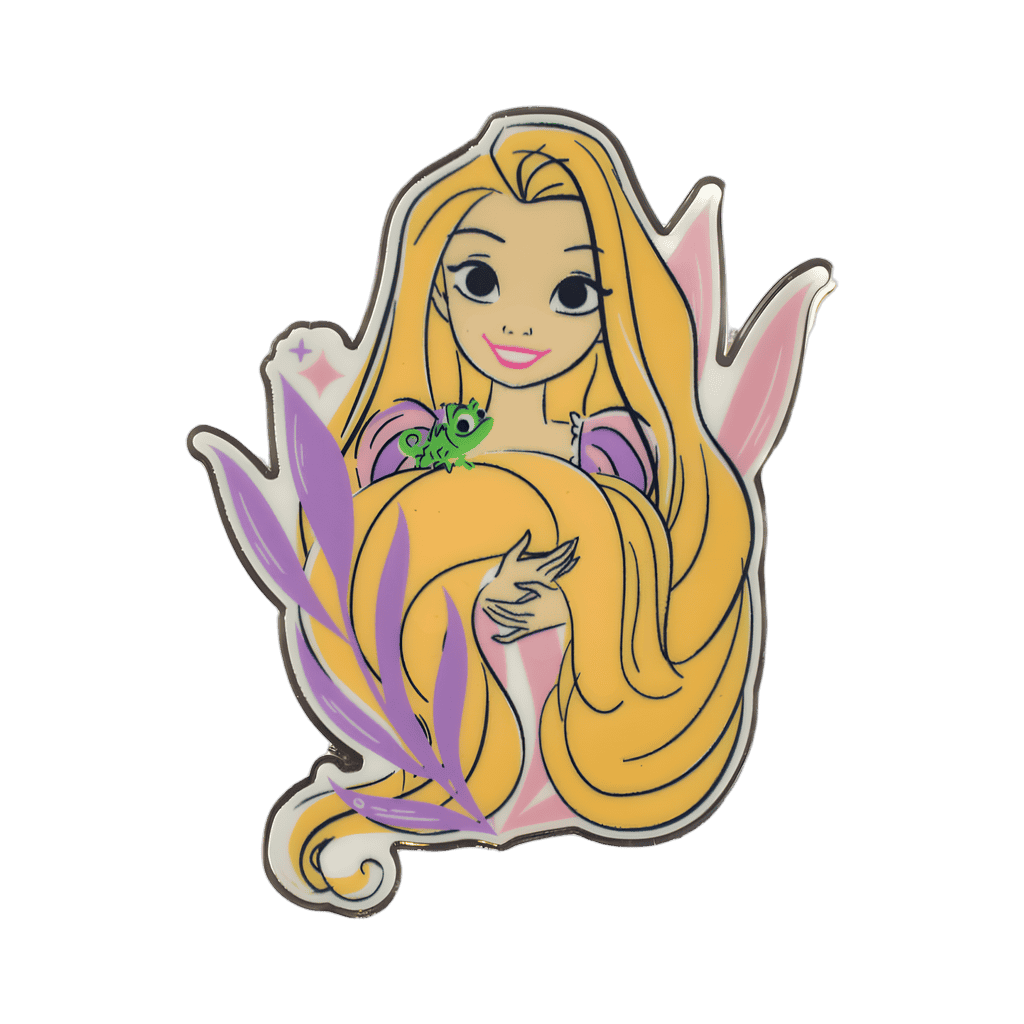 Rapunzel & Pascal Disney pin