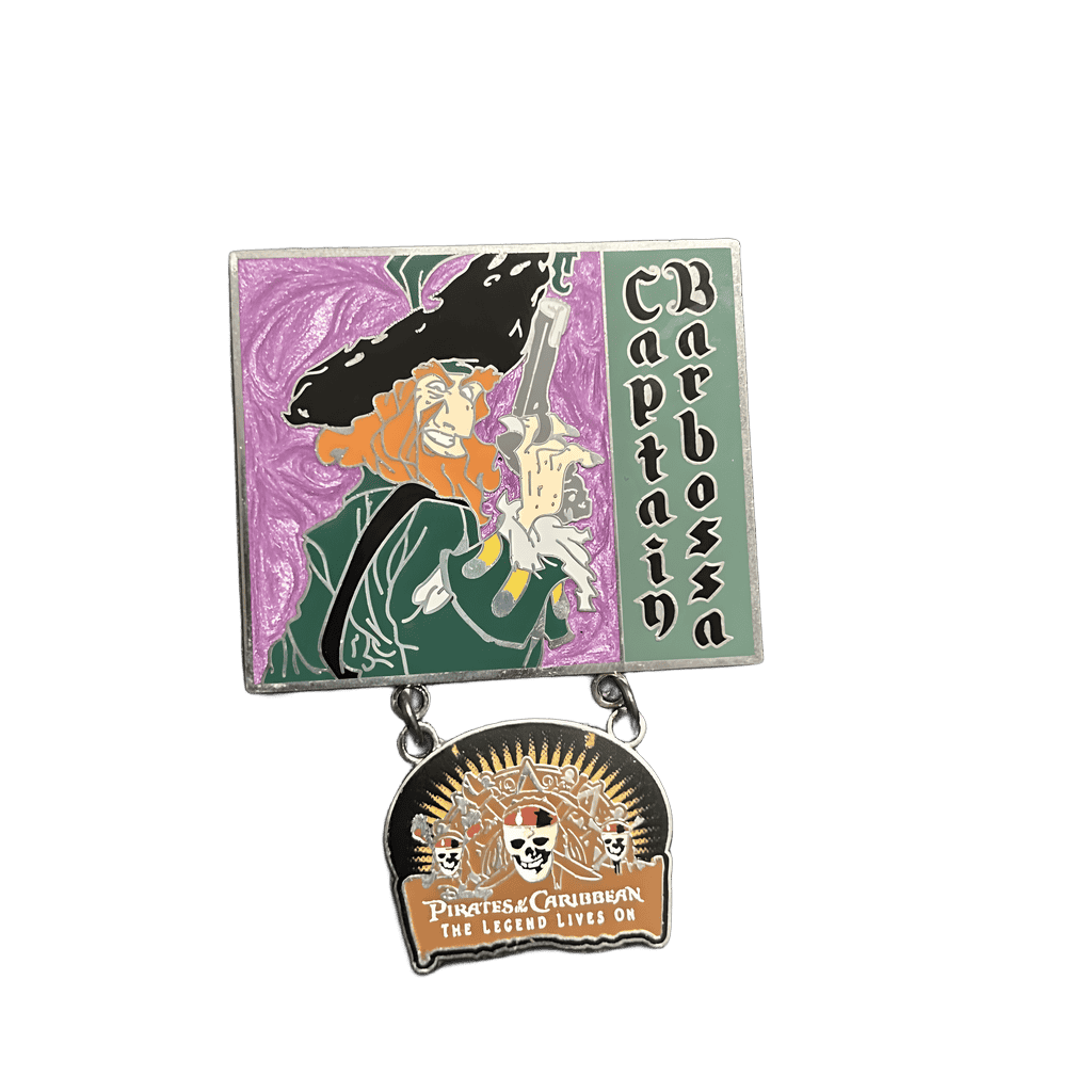 Captain Barbossa Disney pin