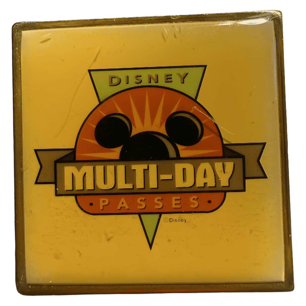 Multi-Day Passes Promo Disney pin