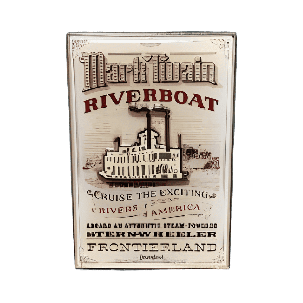 Mark Twain River Boat Disney pin