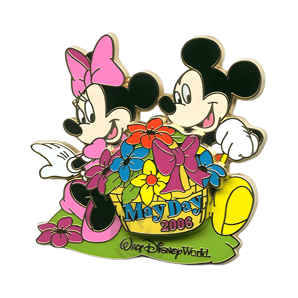 Mickey and Minnie Mouse Disney pin