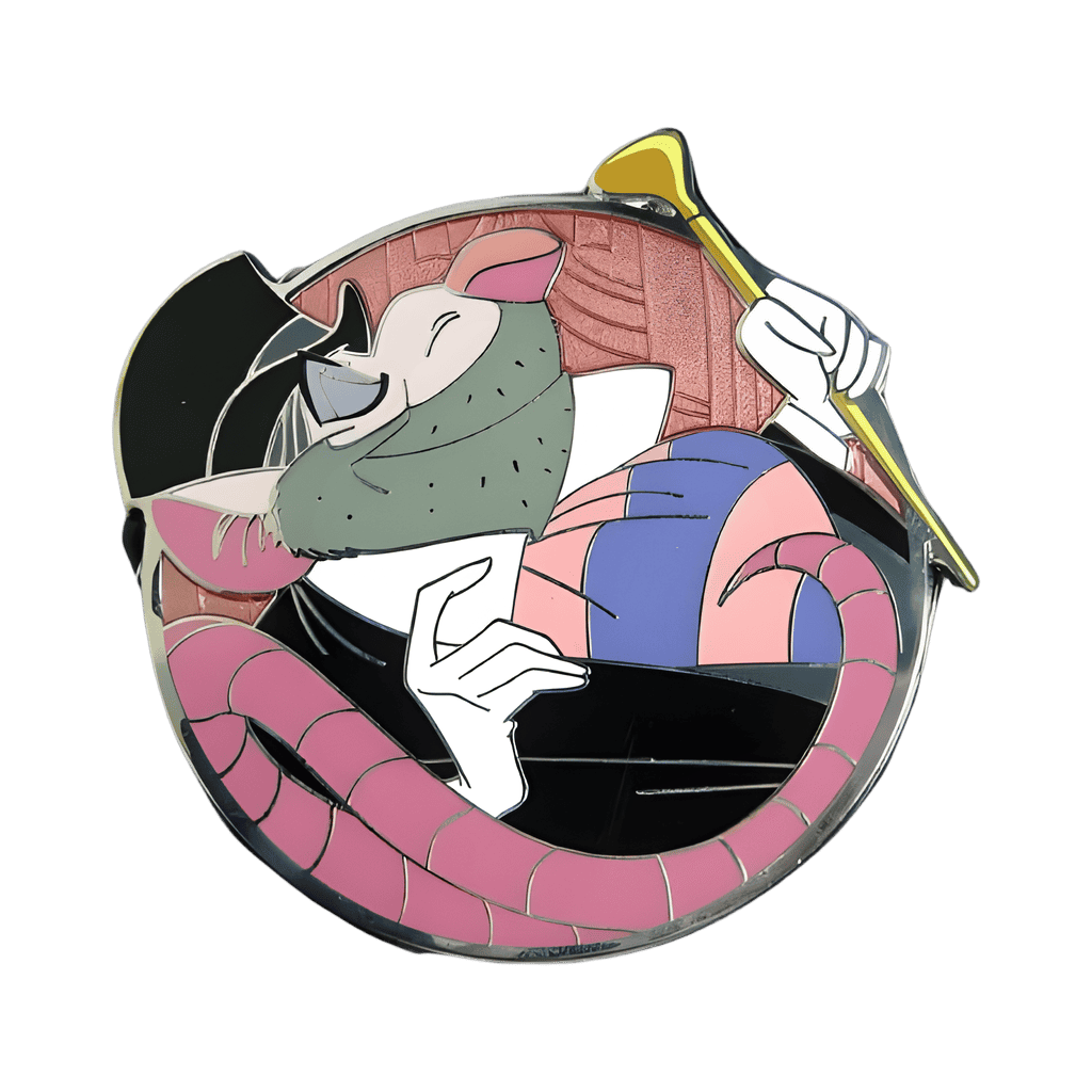 Ratigan Disney pin