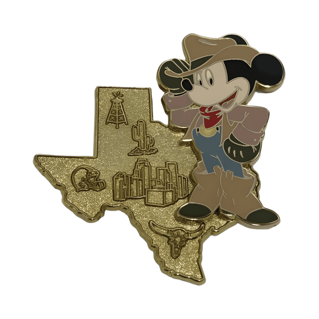 Texas - Mickey Mouse Disney pin