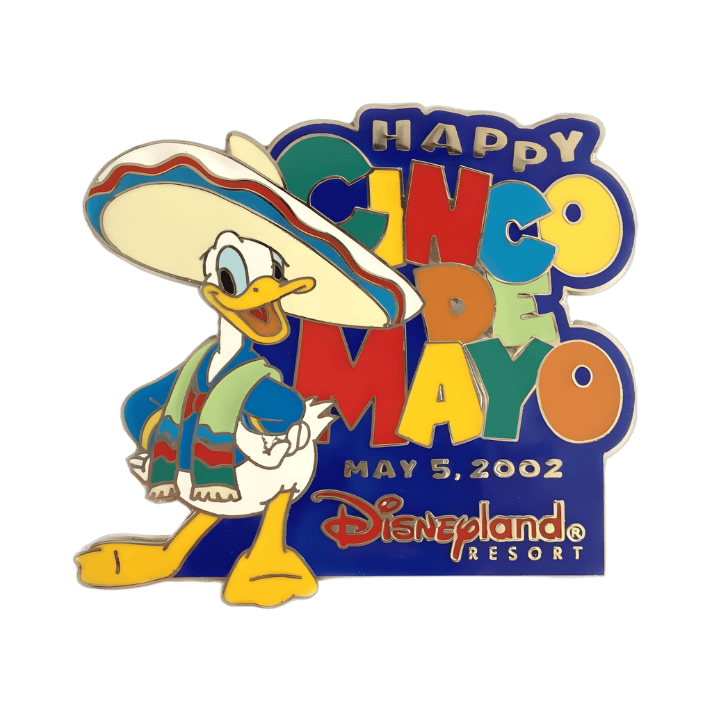 Donald Duck Happy Cinco De Mayo Disney pin