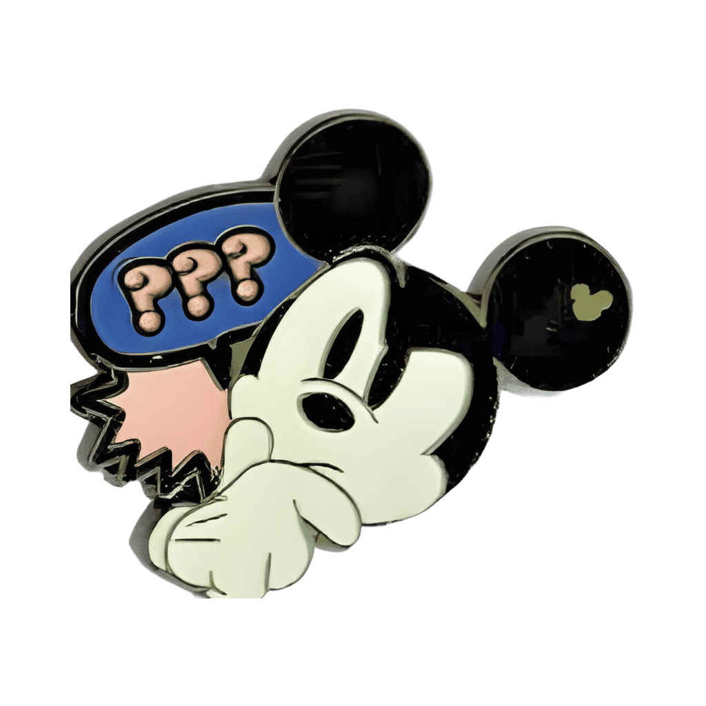 Mickey Question Marks Disney pin