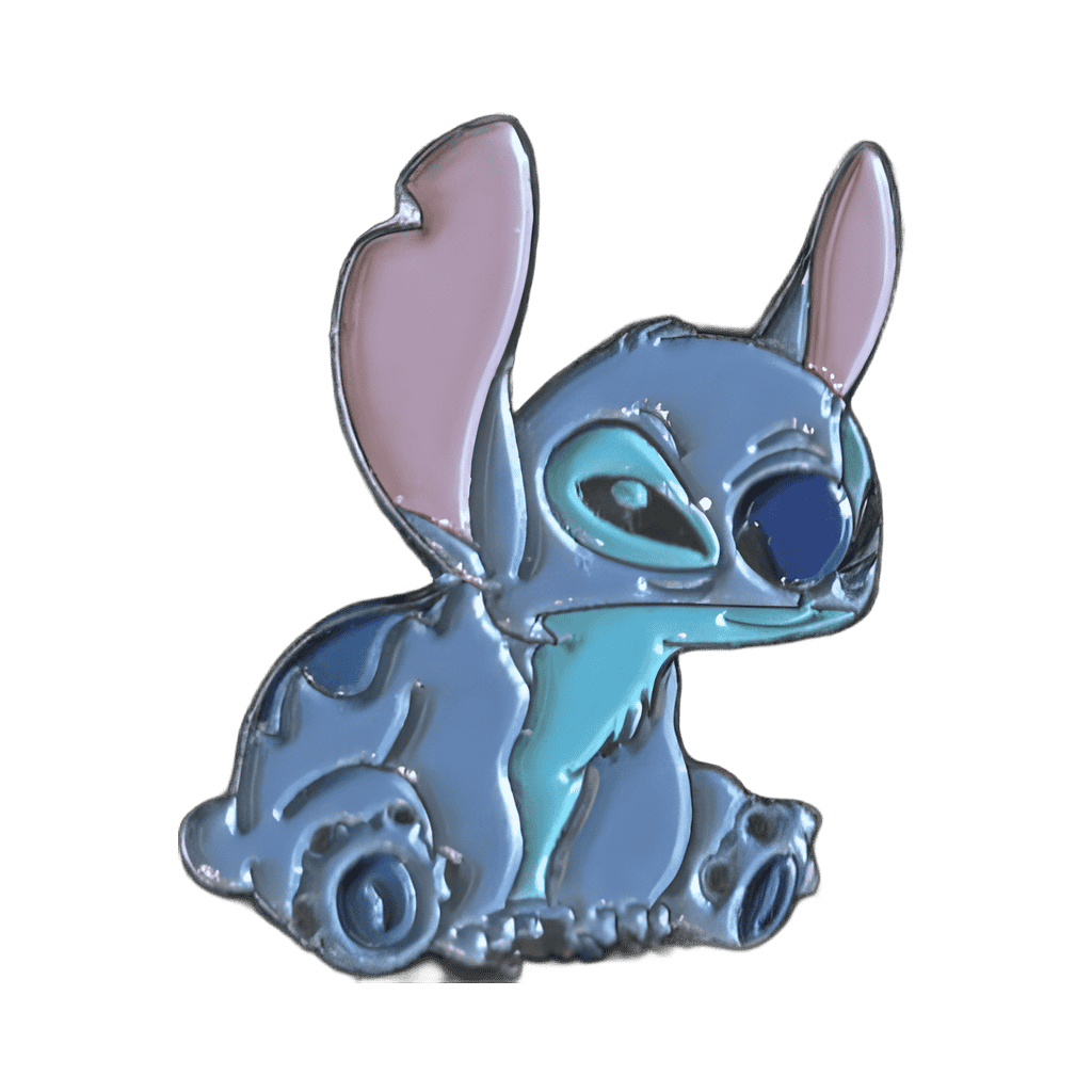 Scowling Stitch Disney pin